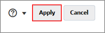Applica modifiche periodo di tempo